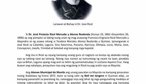 Ang Talambuhay Ni Jose Rizal Ppt - buhay diwata