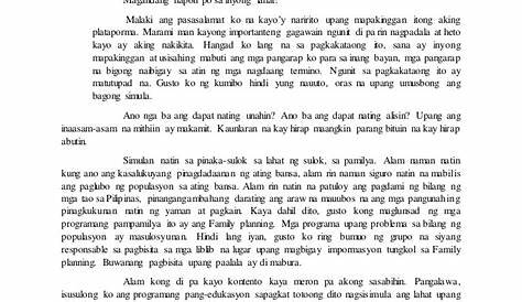 Read Mga Halimbawa Ng Talumpati Tungkol Sa Pag Ibigga Halimbawa