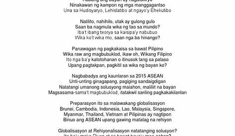 Talumpati Para Sa Wikang Filipino - Mobile Legends