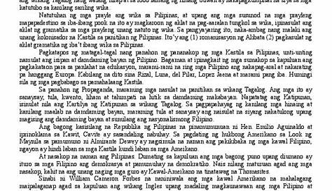 kalagayan ng wikang filipino sa kasalukuyang panahon - philippin news