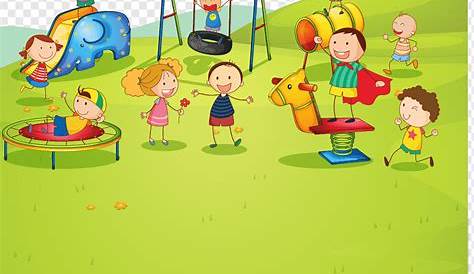 Template Taman Hiburan Anak-anak Kartun Kartun Untuk Diunduh Gratis
