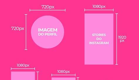 tamanhos instagram stories | Tamanhos de imagem, Facebook e instagram