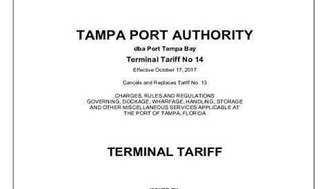 Entrance to the Tampa Port Authority, Florida, USA Stock Photo - Alamy