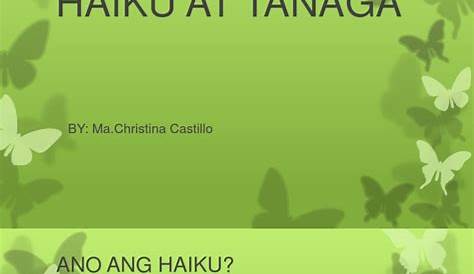 halimbawa ng tanaga - philippin news collections