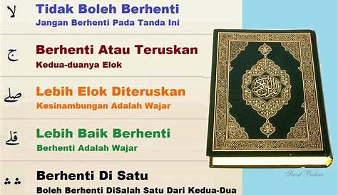 Macam Tanda Waqaf dalam Al-Qur'an Serta Cara Membacanya