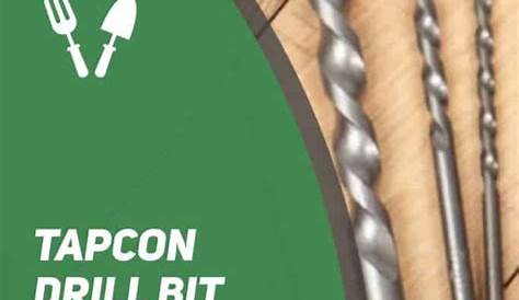 Best tapcon drill bit size Your Smart Home