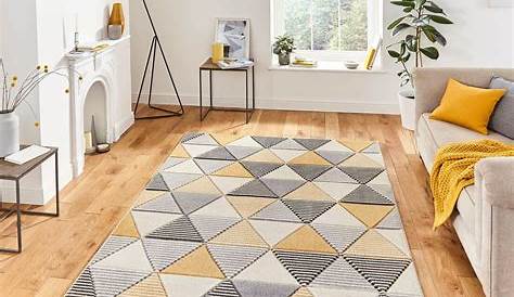 Tapis Jaune Et Gris Conforama Bobochic Rozenn 2 / 120 X 170 Vente De