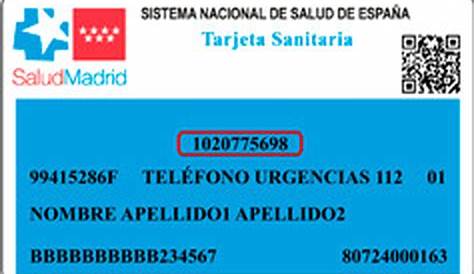 La nueva tarjeta sanitaria servirá para recibir atención en España
