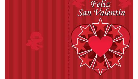 Tarjetas San Valentín gratis para imprimir - Imagui
