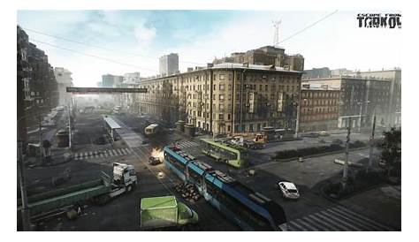 Escape From Tarkov "Streets of Tarkov" Extracts via Detailed Map