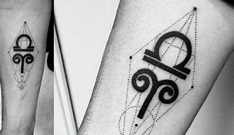 Tatto Signo Libra Hombre Zodiac o Zodiac os, o