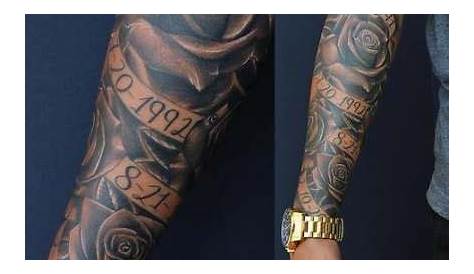 sleeve tattoos for black men | EntertainmentMesh