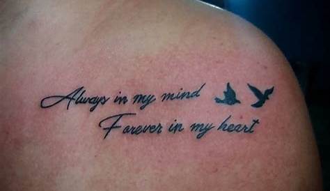 In Loving Memory: Memorial R.I.P. Tattoos | TatRing