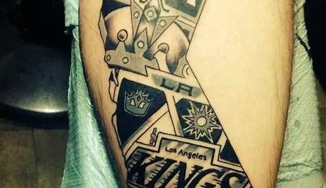 Los Angeles Kings Light Undertone Tattoo Sleeve