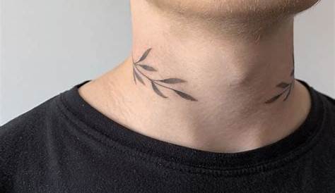 Tattoo Pequenos Para Hombres En El Cuello Anchor Neck Best Design Ideas Tatuajes