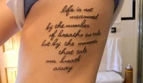 Tattoo Saying For Women 42 Quotes That Will Make You Irresistible! Tiny