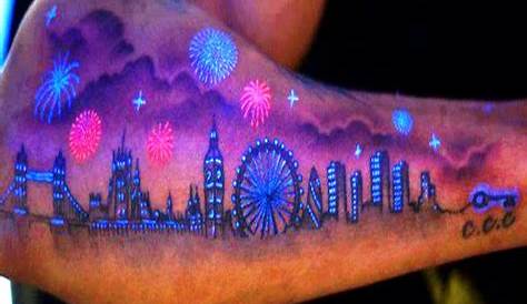 These Glow-in-the-Dark Blacklight Tattoos Will Light Up Your Life