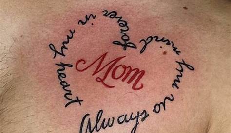 101 Amazing Mom Tattoos Designs You Will Love! | Mum tattoo, Mom tattoo