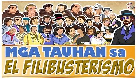 El Filibusterismo - Tauhan