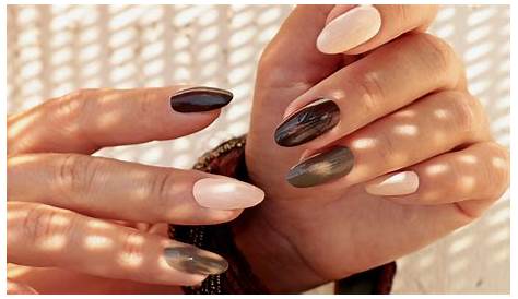 Taupe Fade For An Elegant Manicure Taupe Color Nails 18 Design Ideas