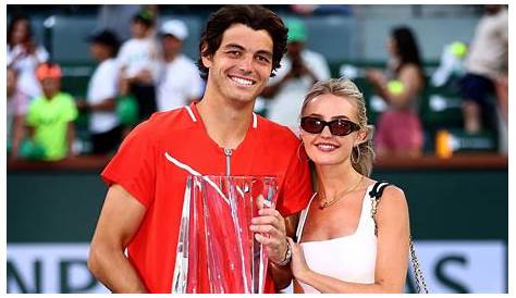"Thanks for being my +1" - Taylor Fritz's girlfriend Morgan Riddle