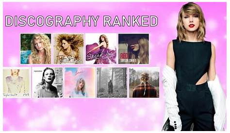 Taylor Swift Discography Ranking Quiz By Sbowles13