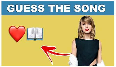 Taylor Swift Guess The Song Quiz Lyrics 1 By swiftone