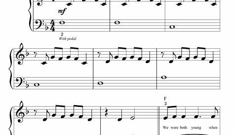 Love Story by T. Swift sheet music on MusicaNeo