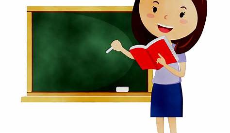 Teacher Cartoon Blackboard - Blackboard cartoon Teachers png download