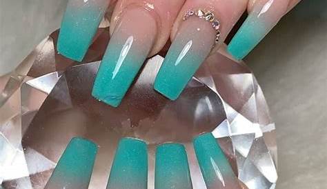 Teal Shoes & Dark Teal Nails For Kids' Bold Fashion