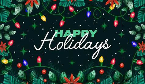 Happy Holidays Backgrounds | Christmas Templates | Free PPT Grounds and