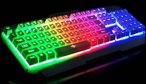 Teclado Gamer Led Colorido Usb Pc Semi Mecânico Bk152c Exbom - R$ 67,90