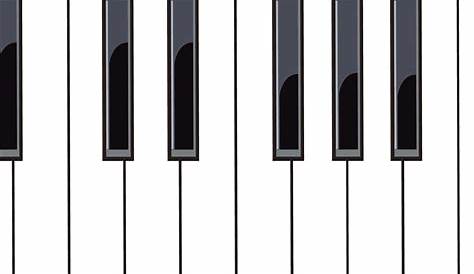 blank piano keyboard Colouring Pages - ClipArt Best - ClipArt Best