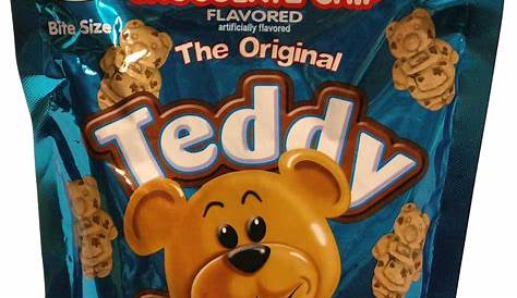 Amazon.com: Global Brands Teddy Bear Cookies, Chocolate Chip, 12-Ounce