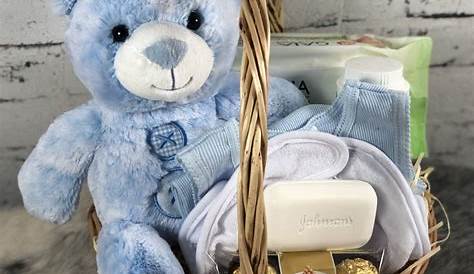 Teddy Bear Gift Basket #giftidea #giftbasket | Themed gift baskets