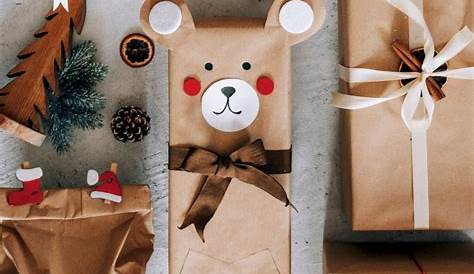Gift packing idea, gift wrapping, scrap packaging [Video] | Teddy bear