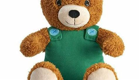 Corduroy Teddy Bear Plush Book Character Toy Stuffed Animal Green