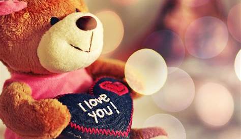 I Love You Teddy Bear HD Wallpapers Wallpaper Cave