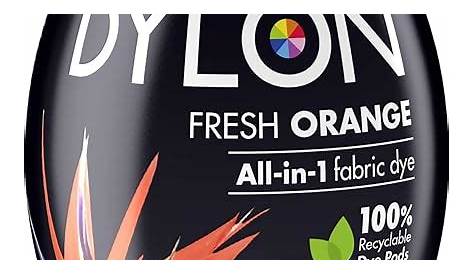 Teinture Dylon Capsule Mode Demploi Textile DYLON Pour Machine 350g, Orange