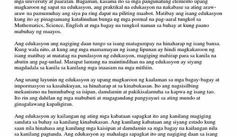 halimbawa ng tekstong impormatibo - philippin news collections