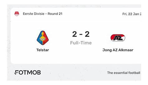 Telstar vs Jong AZ Alkmaar - Prediction, and Match Preview