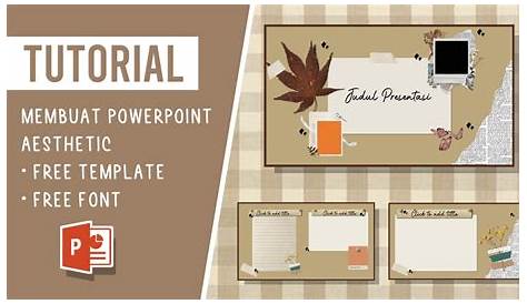 Power Point Template Aesthetic | Presentasi, Belajar, Desain powerpoint