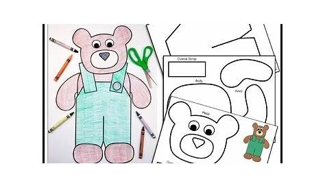 overalls template | Preschool books, Corduroy activities, Preschool theme