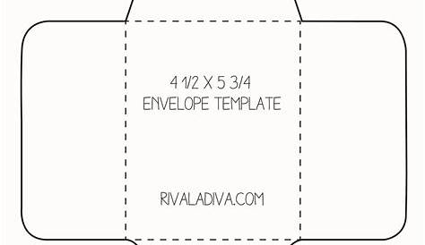 Square Envelope Template 24 Free Templates in PDF, Word, Excel Download