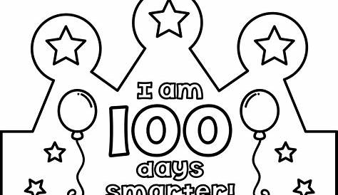 Free Printable 100 Day Crown Aulaiestpdm Blog