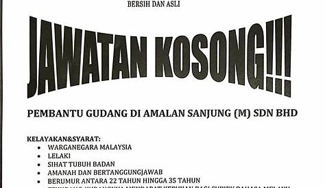 Iklan Jawatan Kosong ~ GIATMARA Sarawak