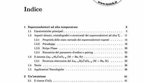 Indice Tesi Di Laurea Giurisprudenza - ellajetan