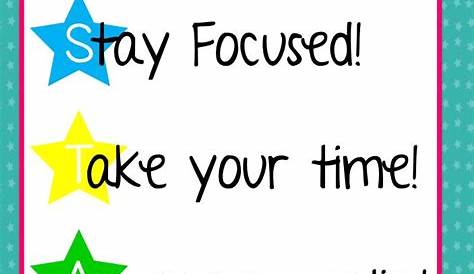 Test Motivation Posters 3 Effective Ways To Motivate Students On Standardized Carly And