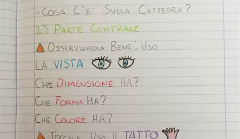 Quaderno di italiano classe seconda "il testo descrittivo " | Blog di