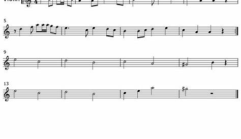 Tetris Melody Sheet music for Violin